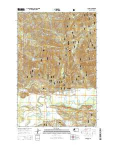Randle Washington Current topographic map, 1:24000 scale, 7.5 X 7.5 Minute, Year 2014