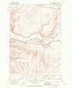 Rattlesnake Springs Washington Historical topographic map, 1:24000 scale, 7.5 X 7.5 Minute, Year 1966