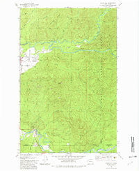 Reade Hill Washington Historical topographic map, 1:24000 scale, 7.5 X 7.5 Minute, Year 1981