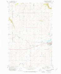 Reardan West Washington Historical topographic map, 1:24000 scale, 7.5 X 7.5 Minute, Year 1973