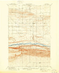 Red Rock Washington Historical topographic map, 1:62500 scale, 15 X 15 Minute, Year 1911