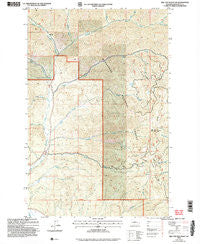 Red Top Mountain Washington Historical topographic map, 1:24000 scale, 7.5 X 7.5 Minute, Year 2003