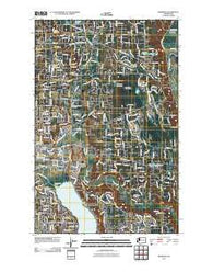 Redmond Washington Historical topographic map, 1:24000 scale, 7.5 X 7.5 Minute, Year 2011