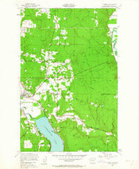 Redmond Washington Historical topographic map, 1:24000 scale, 7.5 X 7.5 Minute, Year 1950