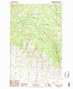 Reecer Canyon Washington Historical topographic map, 1:24000 scale, 7.5 X 7.5 Minute, Year 1985