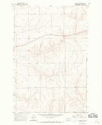Reiman SW Washington Historical topographic map, 1:24000 scale, 7.5 X 7.5 Minute, Year 1967