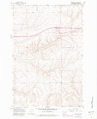 Reiman SW Washington Historical topographic map, 1:24000 scale, 7.5 X 7.5 Minute, Year 1967