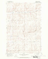 Reiman Washington Historical topographic map, 1:24000 scale, 7.5 X 7.5 Minute, Year 1967