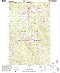 Remmel Mountain Washington Historical topographic map, 1:24000 scale, 7.5 X 7.5 Minute, Year 2002