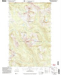 Remmel Mountain Washington Historical topographic map, 1:24000 scale, 7.5 X 7.5 Minute, Year 2002