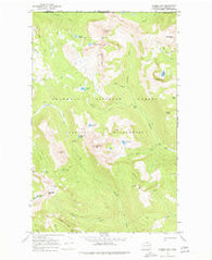 Remmel Mtn. Washington Historical topographic map, 1:24000 scale, 7.5 X 7.5 Minute, Year 1969