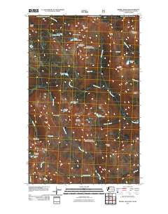 Remmel Mountain Washington Historical topographic map, 1:24000 scale, 7.5 X 7.5 Minute, Year 2011