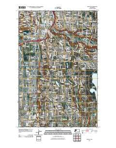 Renton Washington Historical topographic map, 1:24000 scale, 7.5 X 7.5 Minute, Year 2011