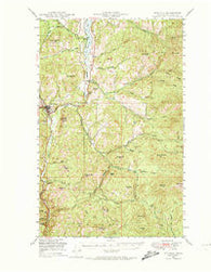 Republic Washington Historical topographic map, 1:62500 scale, 15 X 15 Minute, Year 1948