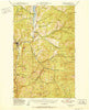 Republic Washington Historical topographic map, 1:62500 scale, 15 X 15 Minute, Year 1951