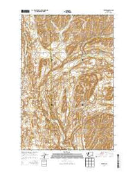 Revere Washington Current topographic map, 1:24000 scale, 7.5 X 7.5 Minute, Year 2014