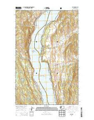 Rice Washington Current topographic map, 1:24000 scale, 7.5 X 7.5 Minute, Year 2014
