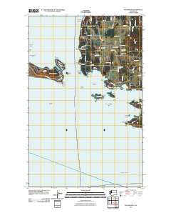 Richardson Washington Historical topographic map, 1:24000 scale, 7.5 X 7.5 Minute, Year 2011