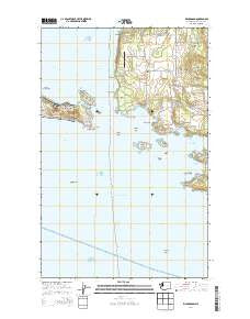 Richardson Washington Current topographic map, 1:24000 scale, 7.5 X 7.5 Minute, Year 2014