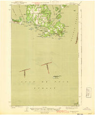 Richardson Washington Historical topographic map, 1:62500 scale, 15 X 15 Minute, Year 1943