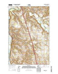 Ridgefield Washington Current topographic map, 1:24000 scale, 7.5 X 7.5 Minute, Year 2014