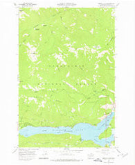 Rimrock Lake Washington Historical topographic map, 1:24000 scale, 7.5 X 7.5 Minute, Year 1967