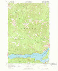 Rimrock Lake Washington Historical topographic map, 1:24000 scale, 7.5 X 7.5 Minute, Year 1967
