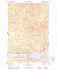 Rimrock Lake Washington Historical topographic map, 1:24000 scale, 7.5 X 7.5 Minute, Year 1967