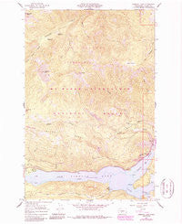 Rimrock Lake Washington Historical topographic map, 1:24000 scale, 7.5 X 7.5 Minute, Year 1967