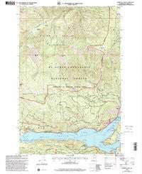 Rimrock Lake Washington Historical topographic map, 1:24000 scale, 7.5 X 7.5 Minute, Year 2000