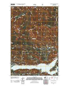 Rimrock Lake Washington Historical topographic map, 1:24000 scale, 7.5 X 7.5 Minute, Year 2011