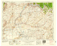 Ritzville Washington Historical topographic map, 1:250000 scale, 1 X 2 Degree, Year 1959