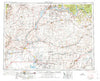 Ritzville Washington Historical topographic map, 1:250000 scale, 1 X 2 Degree, Year 1953