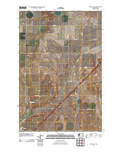Ritzville NE Washington Historical topographic map, 1:24000 scale, 7.5 X 7.5 Minute, Year 2011