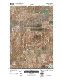 Ritzville NW Washington Historical topographic map, 1:24000 scale, 7.5 X 7.5 Minute, Year 2011