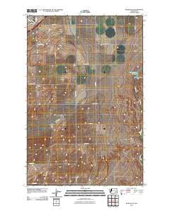 Ritzville SE Washington Historical topographic map, 1:24000 scale, 7.5 X 7.5 Minute, Year 2011