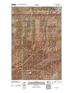 Ritzville SW Washington Historical topographic map, 1:24000 scale, 7.5 X 7.5 Minute, Year 2011