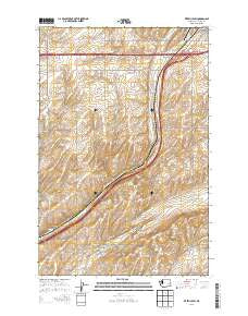 Ritzville SW Washington Current topographic map, 1:24000 scale, 7.5 X 7.5 Minute, Year 2013