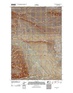 Riverland Washington Historical topographic map, 1:24000 scale, 7.5 X 7.5 Minute, Year 2011