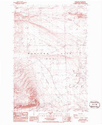 Riverland Washington Historical topographic map, 1:24000 scale, 7.5 X 7.5 Minute, Year 1986