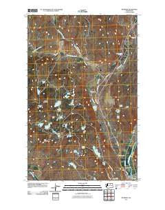 Riverside Washington Historical topographic map, 1:24000 scale, 7.5 X 7.5 Minute, Year 2011