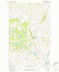 Riverside Washington Historical topographic map, 1:24000 scale, 7.5 X 7.5 Minute, Year 1981