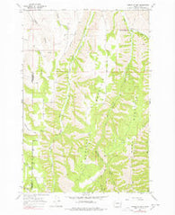 Robinette Mtn. Washington Historical topographic map, 1:24000 scale, 7.5 X 7.5 Minute, Year 1967