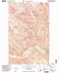 Robinson Mountain Washington Historical topographic map, 1:24000 scale, 7.5 X 7.5 Minute, Year 2002
