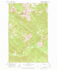 Robinson Mtn. Washington Historical topographic map, 1:24000 scale, 7.5 X 7.5 Minute, Year 1963