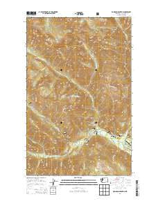 Robinson Mountain Washington Current topographic map, 1:24000 scale, 7.5 X 7.5 Minute, Year 2014