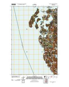 Roche Harbor Washington Historical topographic map, 1:24000 scale, 7.5 X 7.5 Minute, Year 2011