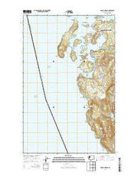 Roche Harbor Washington Current topographic map, 1:24000 scale, 7.5 X 7.5 Minute, Year 2014