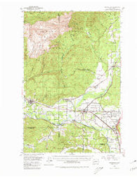 Rochester Washington Historical topographic map, 1:62500 scale, 15 X 15 Minute, Year 1953