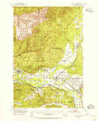 Rochester Washington Historical topographic map, 1:62500 scale, 15 X 15 Minute, Year 1953